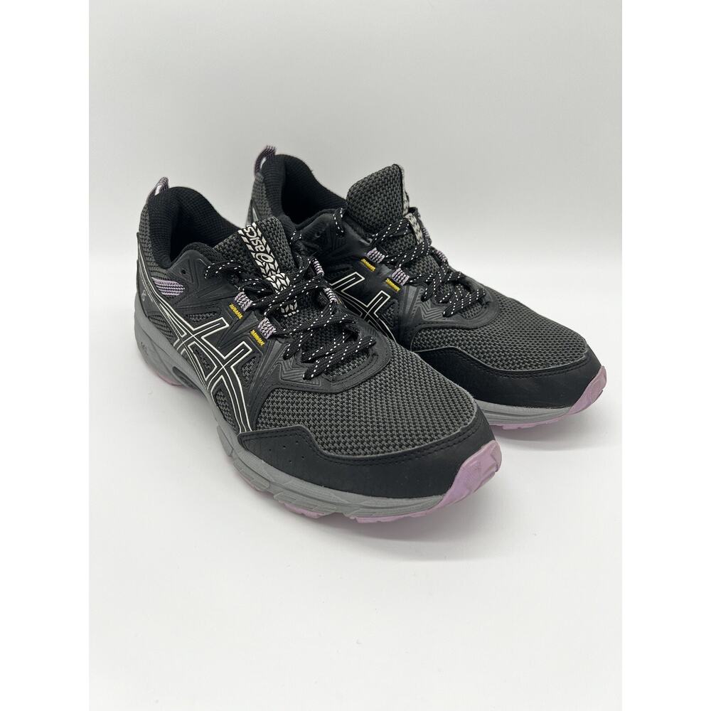 Asics Gel Venture 8 Womens Size 9 1012A708 Black Lilac Running Shoes Sneakers